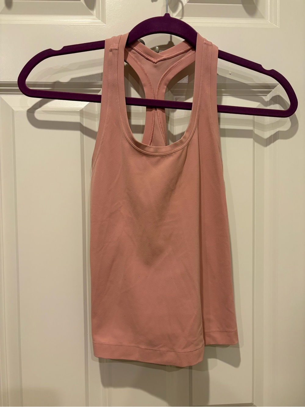 lululemon Blush Pink Racerback Workout Tank